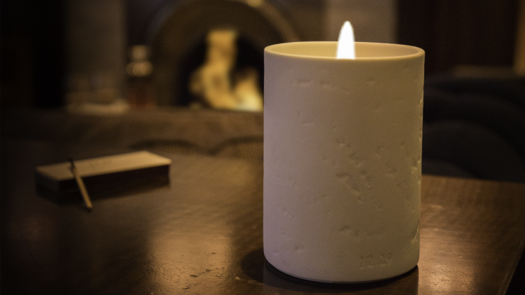 Fireside Memories Candle -  -  - 12.29 partnered with Harrods to capture the scent of the holidays in a candle that brings the warmth and luxury of the Harrods Christmas home with you